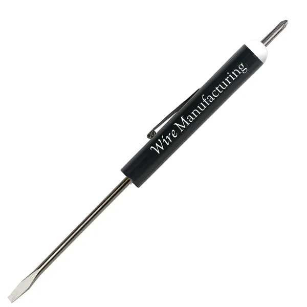 Pocket Screwdriver - Fixed 1/8" Flat Tip Blade w/ #0 PLP Top - Pocket Screwdriver - Fixed 1/8" Flat Tip Blade w/ #0 PLP Top - Image 1 of 19