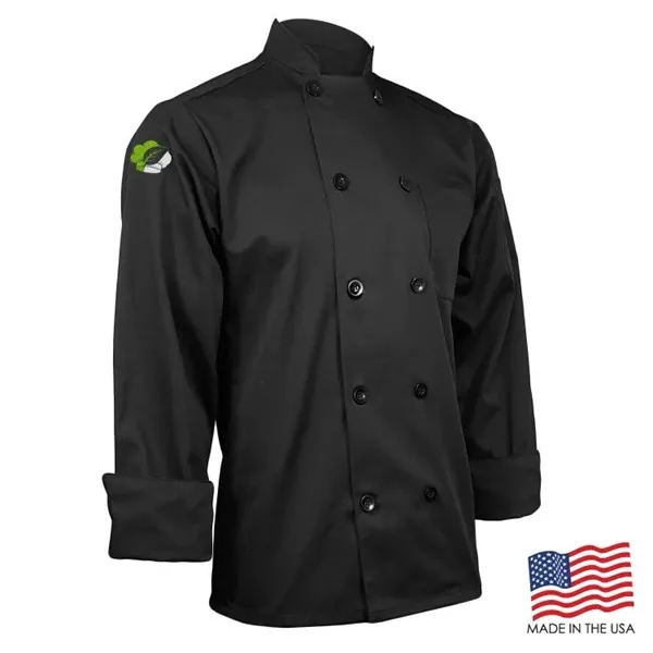 Classic Chef Coat with Long Sleeves - Classic Chef Coat with Long Sleeves - Image 1 of 8