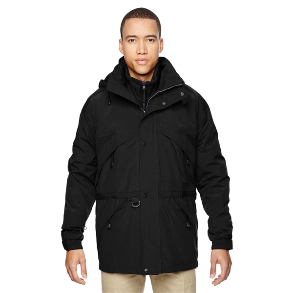 North End Adult 3-in-1 Parka with Dobby Trim - North End Adult 3-in-1 Parka with Dobby Trim - Image 0 of 19