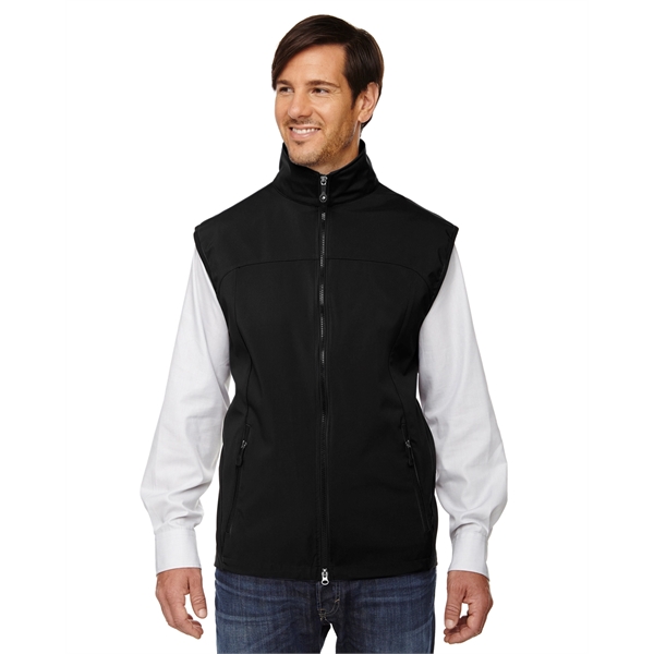 Men's Three-Layer Light Bonded Performance Soft Shell Vest - Men's Three-Layer Light Bonded Performance Soft Shell Vest - Image 3 of 11