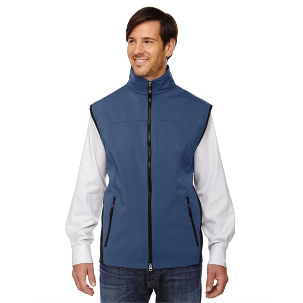 Men's Three-Layer Light Bonded Performance Soft Shell Vest - Men's Three-Layer Light Bonded Performance Soft Shell Vest - Image 5 of 11