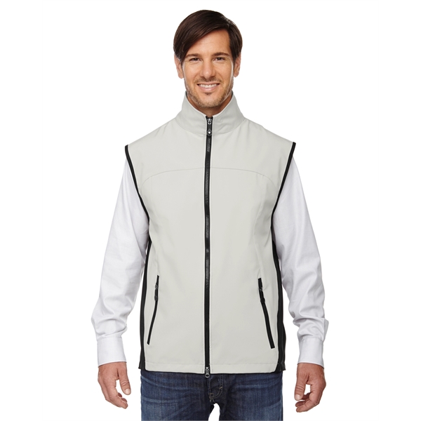 Men's Three-Layer Light Bonded Performance Soft Shell Vest - Men's Three-Layer Light Bonded Performance Soft Shell Vest - Image 8 of 11