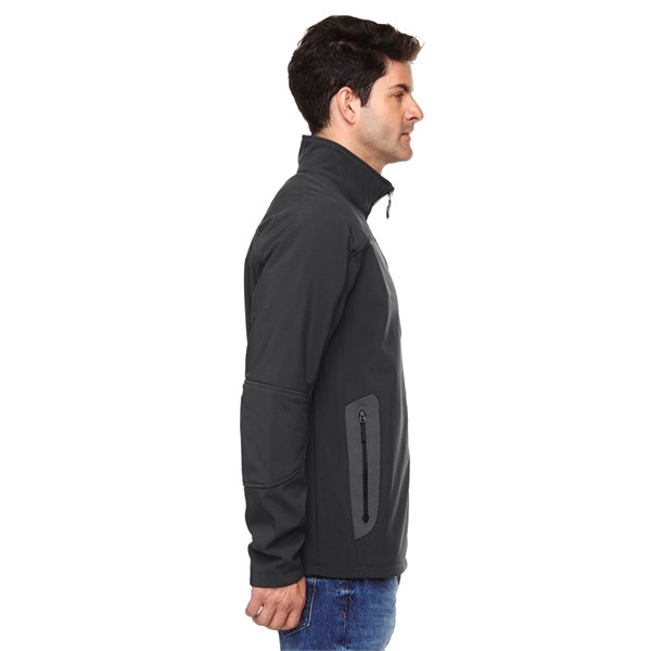 North End Men's Three-Layer Fleece Bonded Soft Shell Tech... - North End Men's Three-Layer Fleece Bonded Soft Shell Tech... - Image 4 of 29