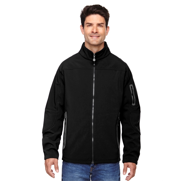 North End Men's Three-Layer Fleece Bonded Soft Shell Tech... - North End Men's Three-Layer Fleece Bonded Soft Shell Tech... - Image 6 of 29