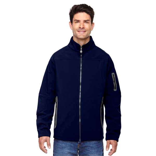 North End Men's Three-Layer Fleece Bonded Soft Shell Tech... - North End Men's Three-Layer Fleece Bonded Soft Shell Tech... - Image 9 of 29