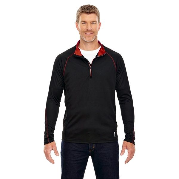 North End Men's Radar Quarter-Zip Performance Long-Sleeve... - North End Men's Radar Quarter-Zip Performance Long-Sleeve... - Image 12 of 44