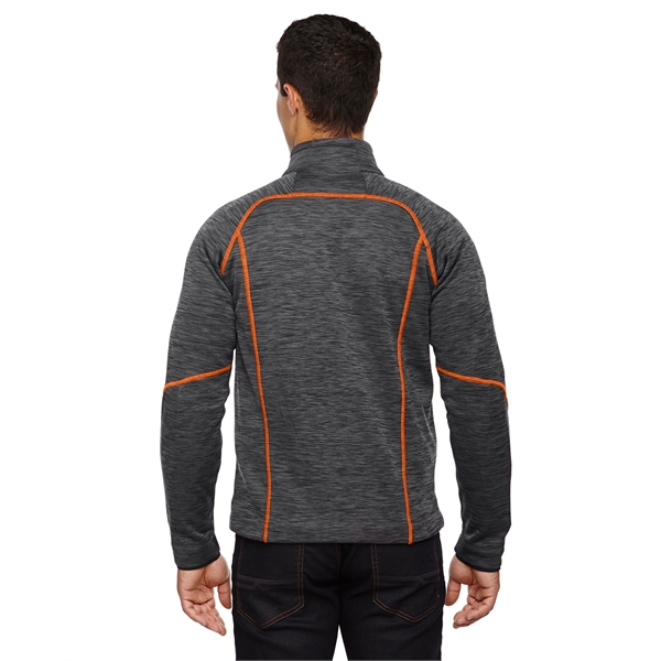North End Men's Flux Melange Bonded Fleece Jacket - North End Men's Flux Melange Bonded Fleece Jacket - Image 11 of 39