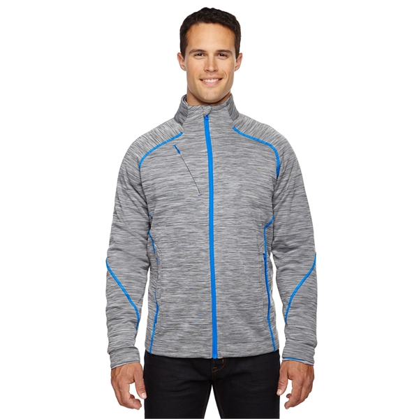 North End Men's Flux Melange Bonded Fleece Jacket - North End Men's Flux Melange Bonded Fleece Jacket - Image 12 of 39