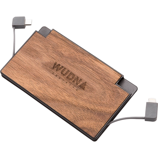 Wooden Powerbank 4000 mAh - Wooden Powerbank 4000 mAh - Image 7 of 22