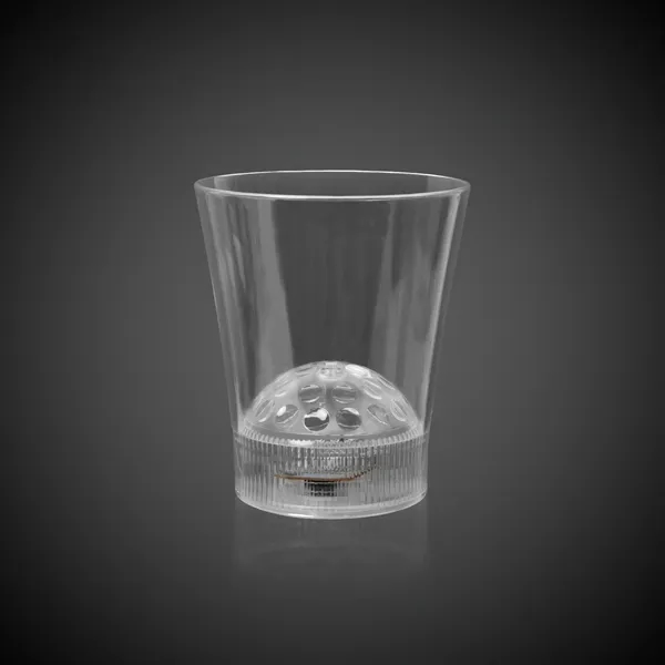 8 oz Light Up LED Disco Ball Rocks Glass - 8 oz Light Up LED Disco Ball Rocks Glass - Image 3 of 6