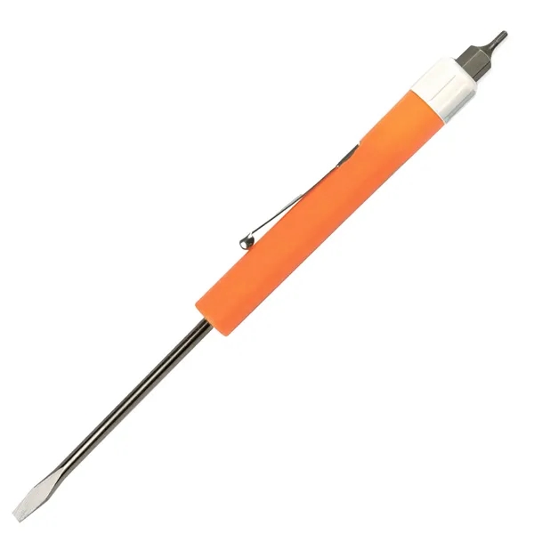 Pocket Screwdriver - Fixed 1/8" Flat Tip Blade w/Hex Bit Top - Pocket Screwdriver - Fixed 1/8" Flat Tip Blade w/Hex Bit Top - Image 19 of 19