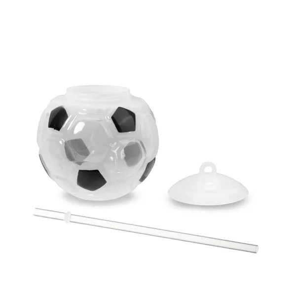 Soccer Ball Light Up Cup with Lid and Straw - Soccer Ball Light Up Cup with Lid and Straw - Image 13 of 13