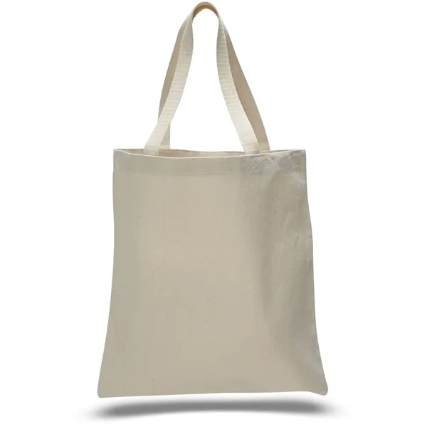 12 oz. Heavyweight Cotton Canvas Tote Bag (15" x 16") - 12 oz. Heavyweight Cotton Canvas Tote Bag (15" x 16") - Image 15 of 25