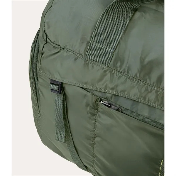 TUCANO® Italy Recycled Exclusive Foldable Duffel Bag - TUCANO® Italy Recycled Exclusive Foldable Duffel Bag - Image 4 of 8