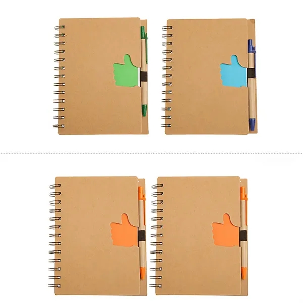 Eco Notebook With Pen - Eco Notebook With Pen - Image 1 of 3