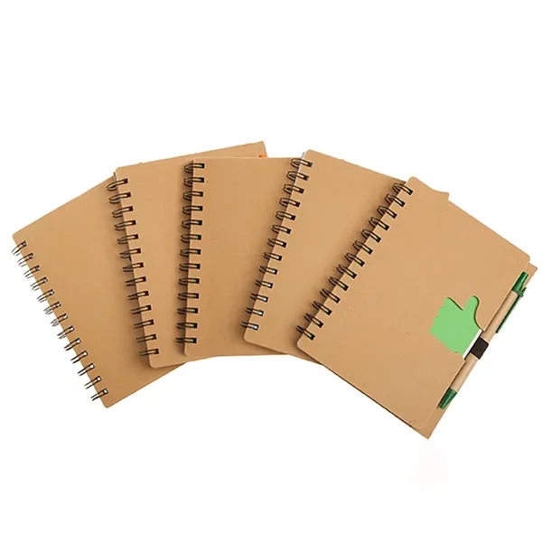 Eco Notebook With Pen - Eco Notebook With Pen - Image 2 of 3