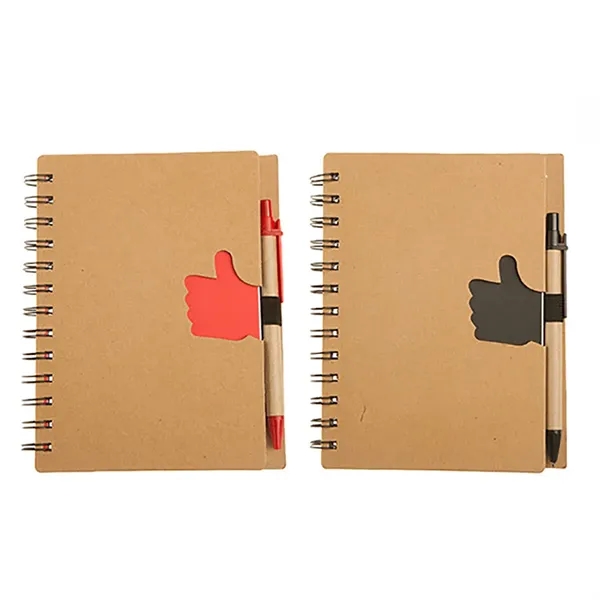 Eco Notebook With Pen - Eco Notebook With Pen - Image 3 of 3