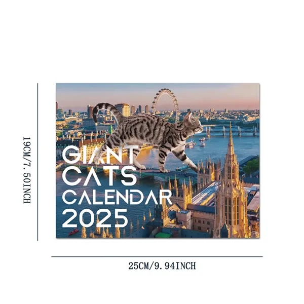 Wall Calendar 2025 - Wall Calendar 2025 - Image 1 of 4