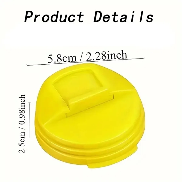 Reusable Leakproof Can Lid Covers - Reusable Leakproof Can Lid Covers - Image 5 of 5