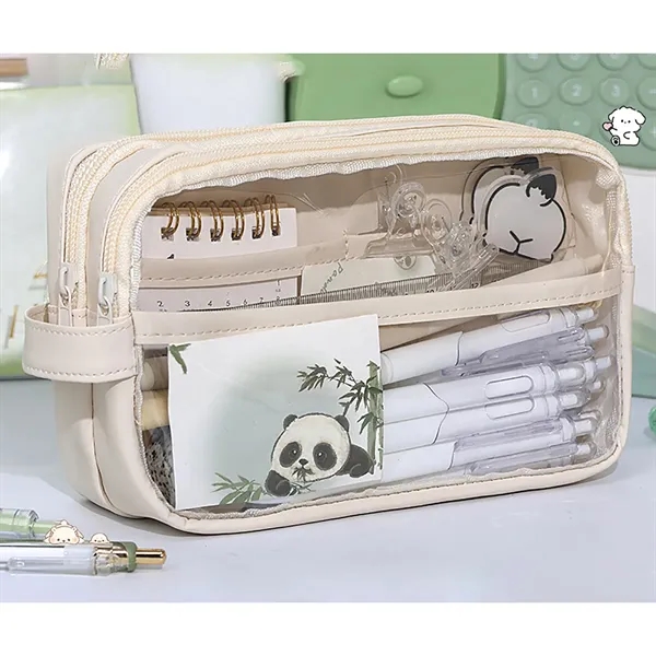 Clear Pencil Case Multifunction - Clear Pencil Case Multifunction - Image 2 of 3