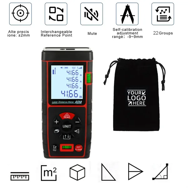 131ft Laser Distance Measure Device - 131ft Laser Distance Measure Device - Image 0 of 4