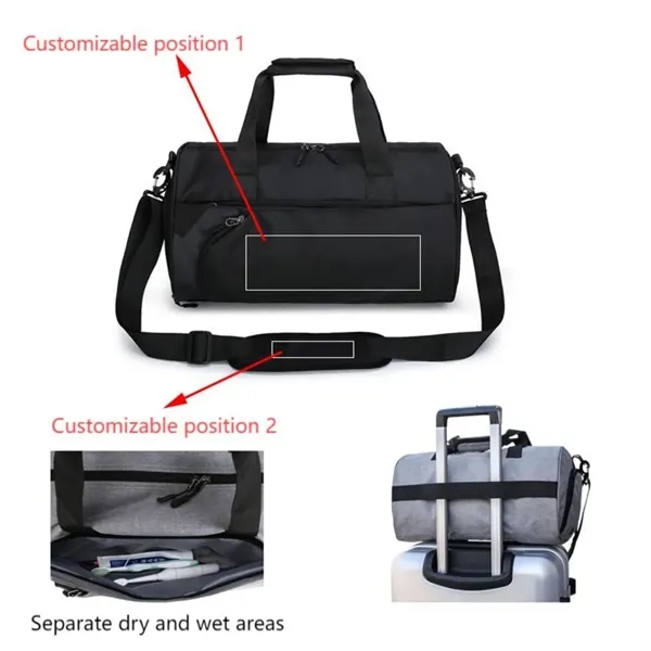 Large Hand Travel Duffle Bag - Large Hand Travel Duffle Bag - Image 3 of 4