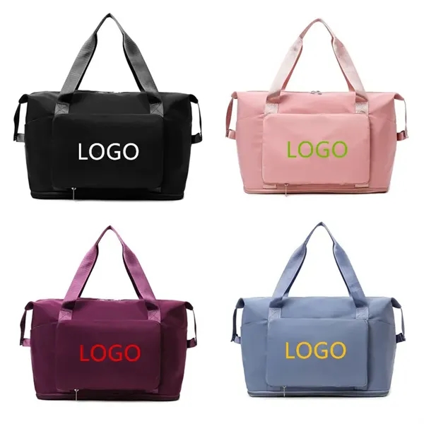 Large Capacity Folding Waterrproof Oxford Travel Bag - Large Capacity Folding Waterrproof Oxford Travel Bag - Image 2 of 6