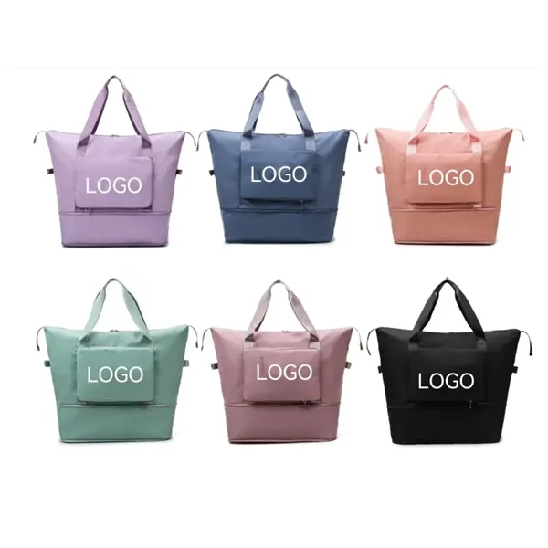 Large Capacity Folding Waterrproof Oxford Travel Bag - Large Capacity Folding Waterrproof Oxford Travel Bag - Image 1 of 6