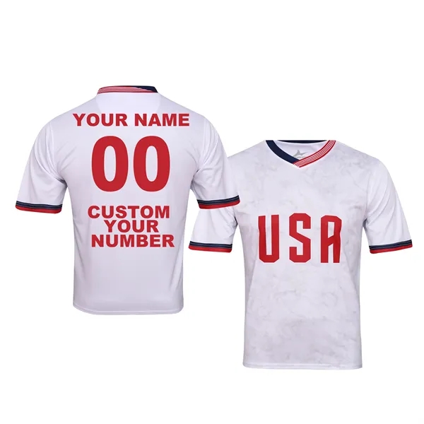 Custom Football Jersey Sports Team Training Soccer Uniforms - Custom Football Jersey Sports Team Training Soccer Uniforms - Image 0 of 3