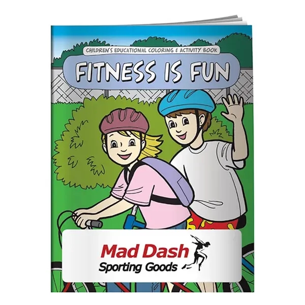 Coloring Book: Fitness is Fun - Coloring Book: Fitness is Fun - Image 3 of 4