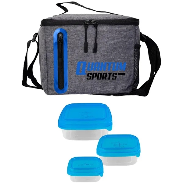 Portion Control Oval Cooler Lunch Set - Portion Control Oval Cooler Lunch Set - Image 2 of 7