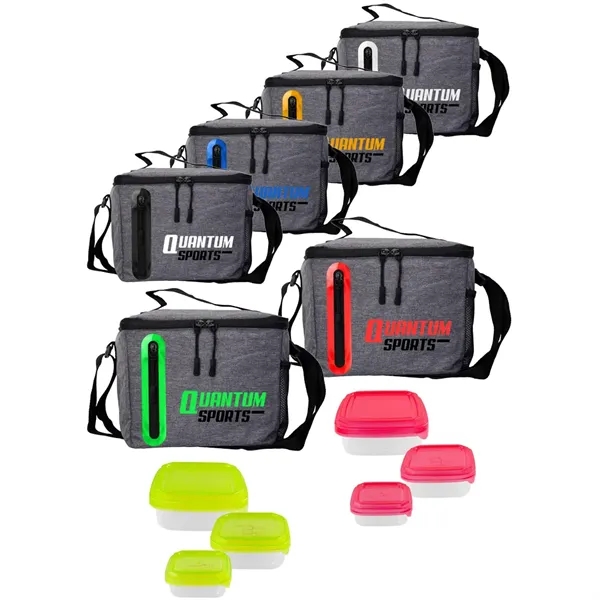 Portion Control Oval Cooler Lunch Set - Portion Control Oval Cooler Lunch Set - Image 0 of 7
