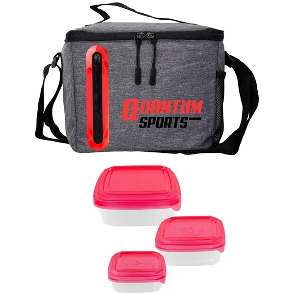 Portion Control Oval Cooler Lunch Set - Portion Control Oval Cooler Lunch Set - Image 5 of 7