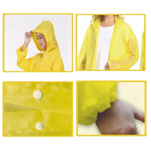 Eva Waterproof Rainwear Poncho - Eva Waterproof Rainwear Poncho - Image 4 of 4