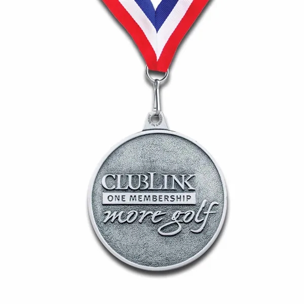 Custom Solid Pewter Medal (1 1/2") - Custom Solid Pewter Medal (1 1/2") - Image 0 of 2