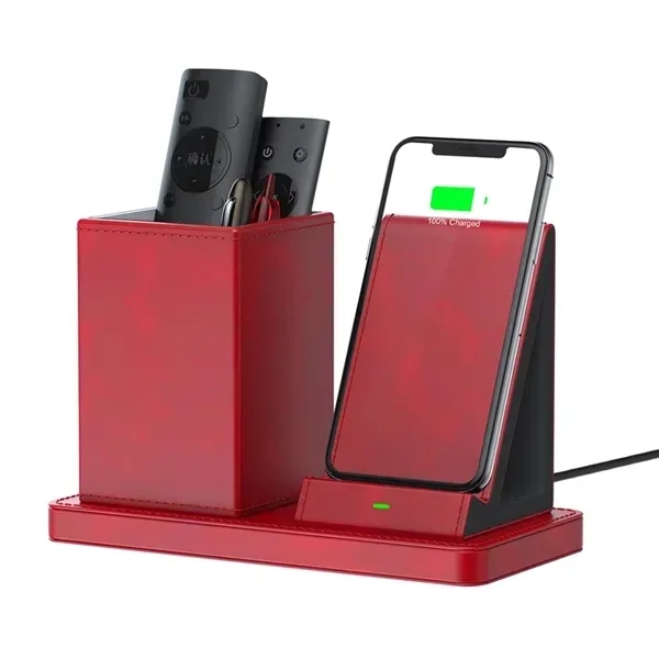 Office Wireless Charging Pen Holder - Office Wireless Charging Pen Holder - Image 1 of 3