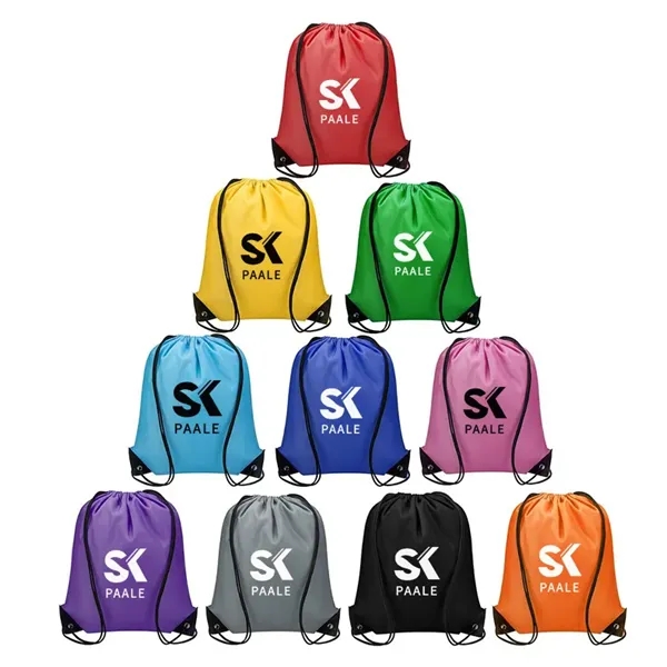 Non-woven Drawstring Backpack - Non-woven Drawstring Backpack - Image 0 of 1