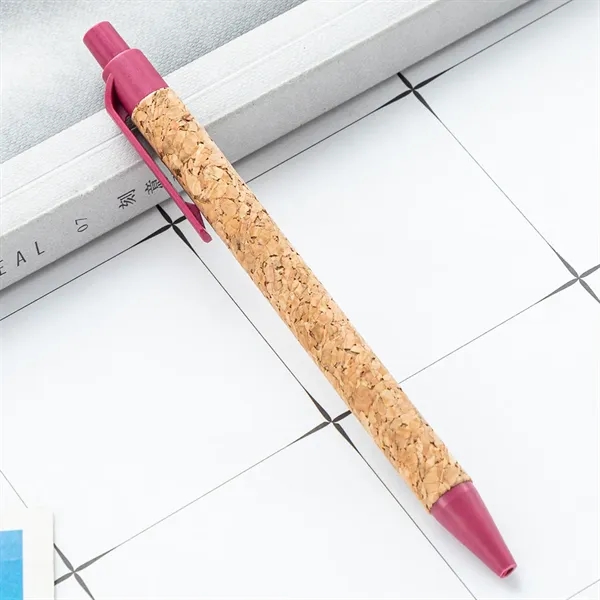 Eco friendly cork ballpoint pen - Eco friendly cork ballpoint pen - Image 2 of 6
