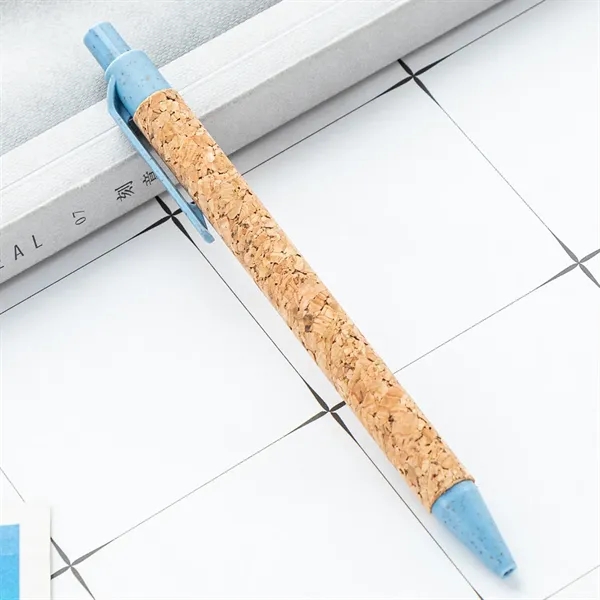 Eco friendly cork ballpoint pen - Eco friendly cork ballpoint pen - Image 3 of 6