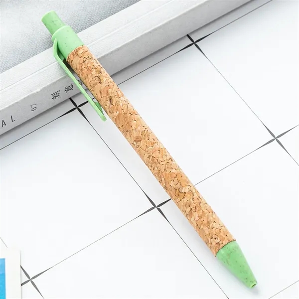 Eco friendly cork ballpoint pen - Eco friendly cork ballpoint pen - Image 4 of 6
