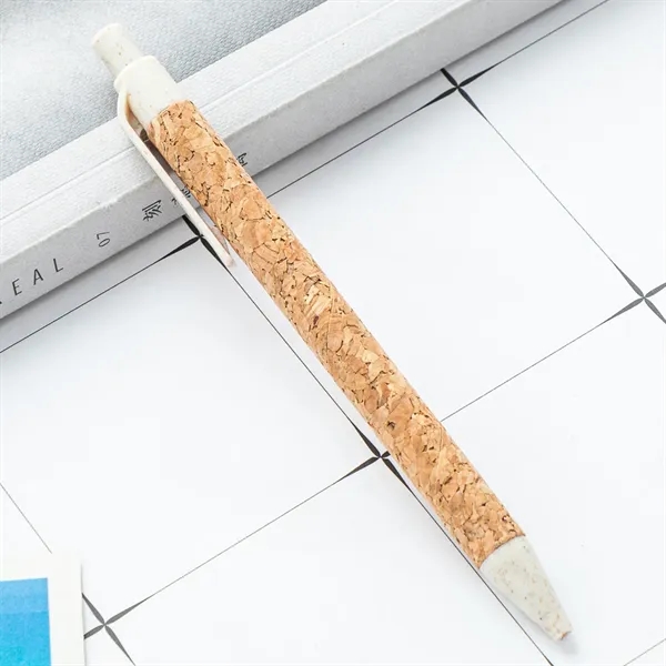 Eco friendly cork ballpoint pen - Eco friendly cork ballpoint pen - Image 5 of 6