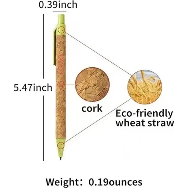 Eco friendly cork ballpoint pen - Eco friendly cork ballpoint pen - Image 0 of 6