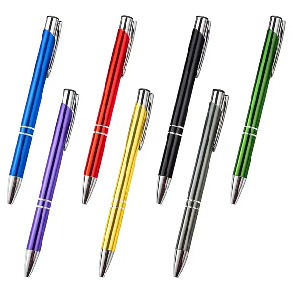 Metal Click Ballpoint Pens - Metal Click Ballpoint Pens - Image 1 of 3