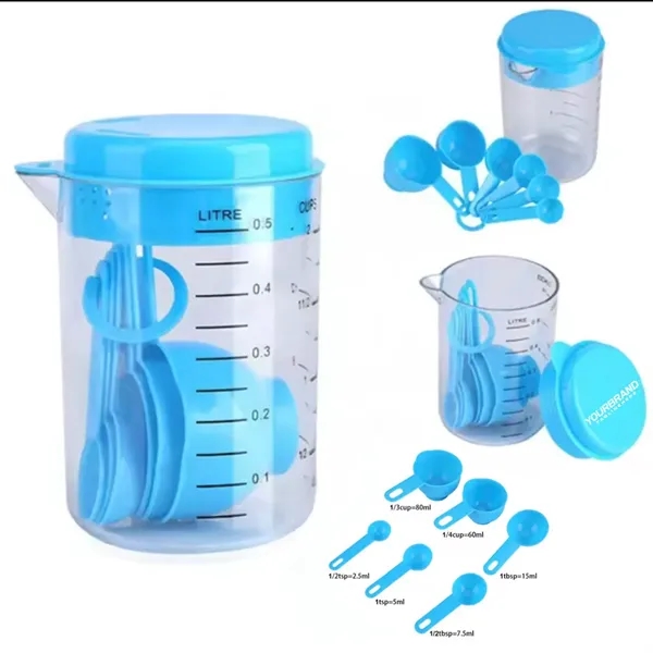 Measuring Cups and Spoons Set - Measuring Cups and Spoons Set - Image 0 of 5