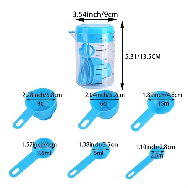 Measuring Cups and Spoons Set - Measuring Cups and Spoons Set - Image 1 of 5
