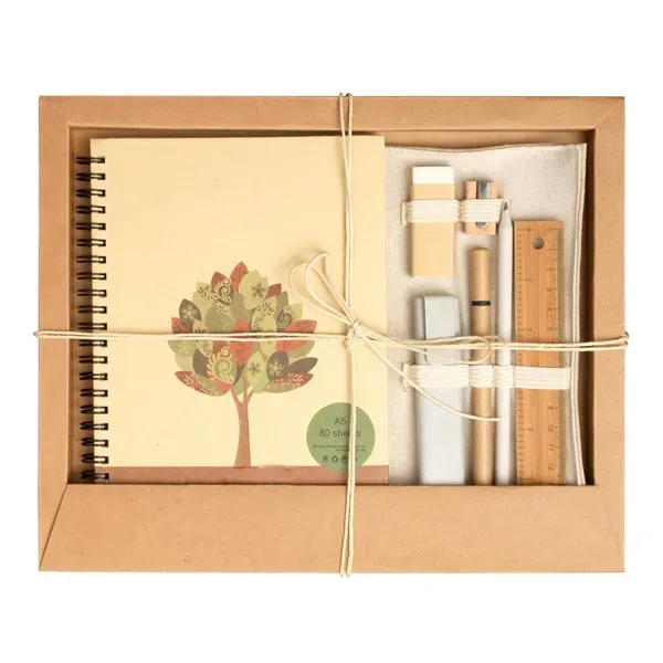 Stationery Set With Pencil Eraser Sharpener Ruler Ballpoint - Stationery Set With Pencil Eraser Sharpener Ruler Ballpoint - Image 7 of 7