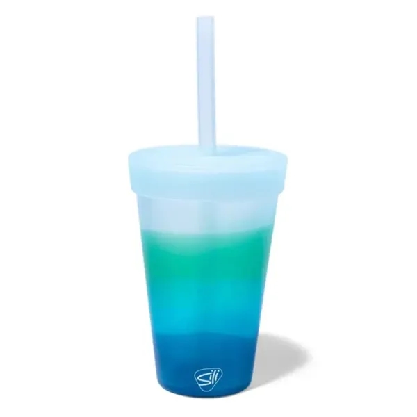Silipint Silicone Straw Tumbler 16oz - Silipint Silicone Straw Tumbler 16oz - Image 4 of 10