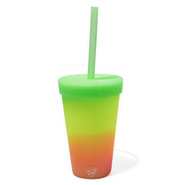 Silipint Silicone Straw Tumbler 16oz - Silipint Silicone Straw Tumbler 16oz - Image 8 of 10