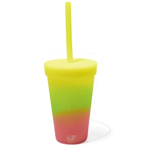 Silipint Silicone Straw Tumbler 16oz - Silipint Silicone Straw Tumbler 16oz - Image 9 of 10