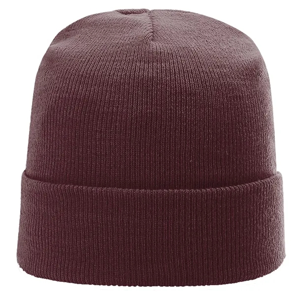 Richardson Cuffed Solid Beanie w/ Embroidery - Richardson Cuffed Solid Beanie w/ Embroidery - Image 10 of 19